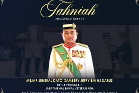 Penganugerahan Pingat Darjah Dato' Setia Pahlawan (D.D.S.P) kepada Ketua Pengarah JHEV ATM 