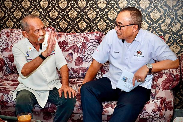 PROGRAM ZIARAH KASIH-KEMPEN TABUNG PAHLAWAN SSANTUNI VETERAN ATM DI SANDAKAN