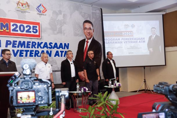 MAJLIS PERASMIAN PROGRAM PEMERKASAAN USAHAWAN VETERAN (PUVET) PERINGKAT NEGERI SABAH
