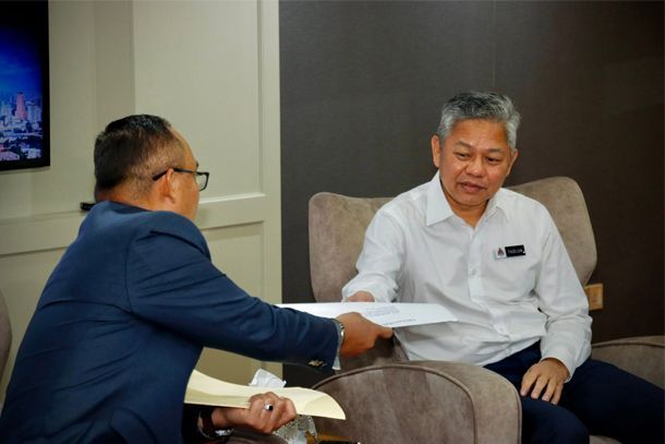 KUNJUNGAN HORMAT KETUA PENGARAH JHEV ATM KE ATAS DATUK BANDAR KUALA LUMPUR